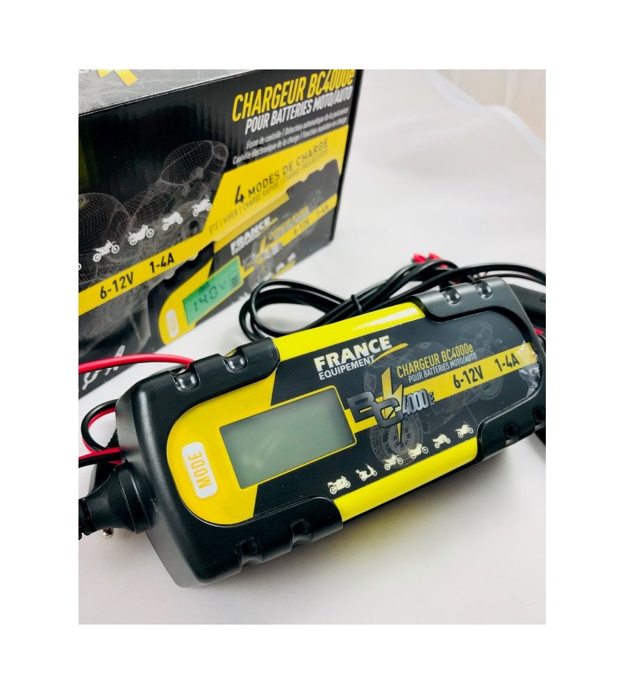 Connecteur pour Chargeur de Batterie Moto avec Pinces 30AMPPZ – BC Battery  France Official Website